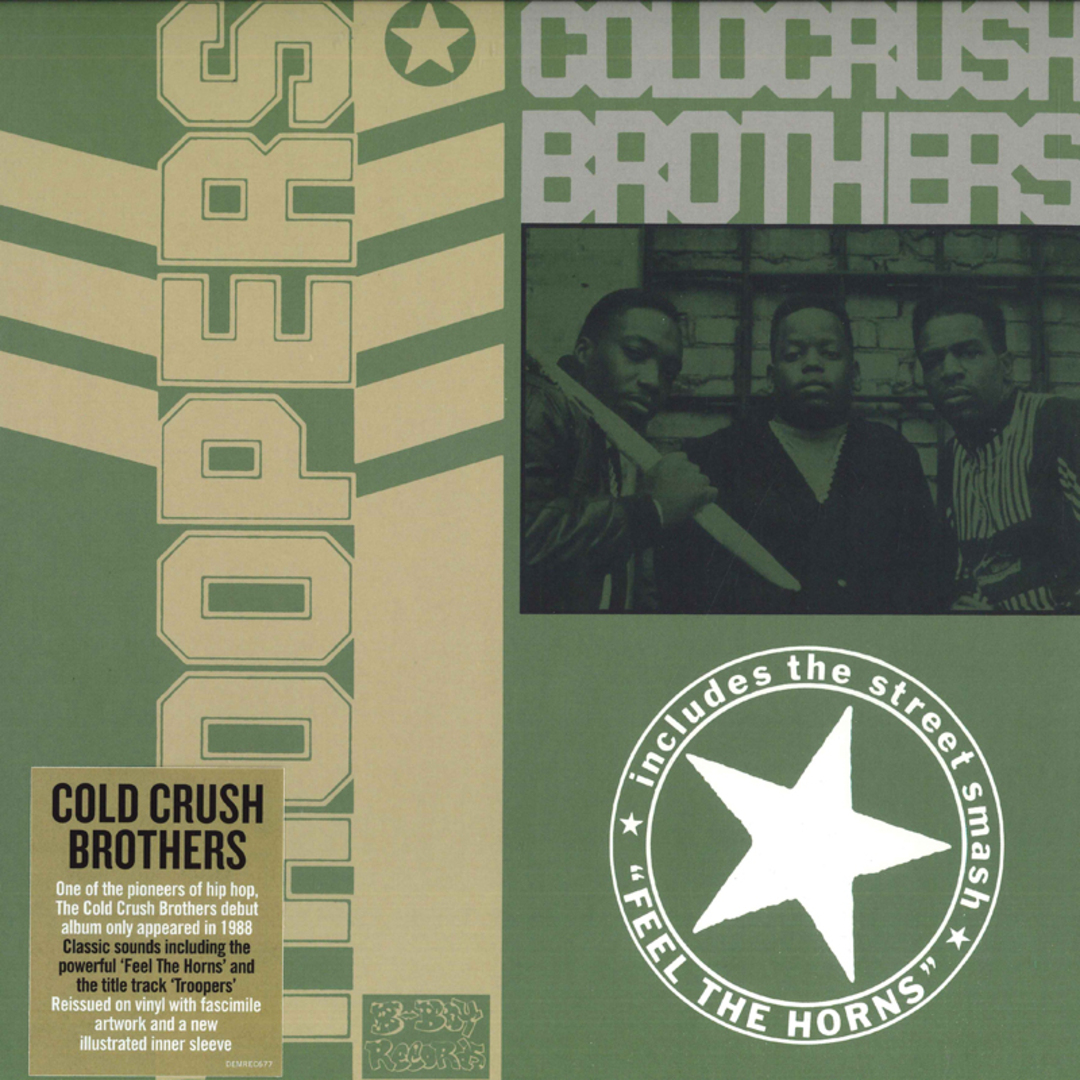 英LP Cold Crush Brothers Troopers DEMREC677 Demon Music Group /00260 エンタメ/ホビーのエンタメ その他(その他)の商品写真