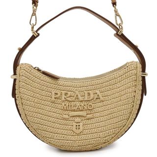 プラダ(PRADA)のプラダ ショルダーバッグ アーケ クロシェ ビスコース レザー 1BC194 PRADA バッグ(ショルダーバッグ)
