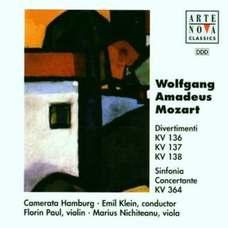 欧CD Wolfgang Amadeus Mozart, Emil Klein; Hamburg Camerata Divertimenti / Sinfonia Concertante 74321277902 Arte Nova Classics /0011(クラシック)