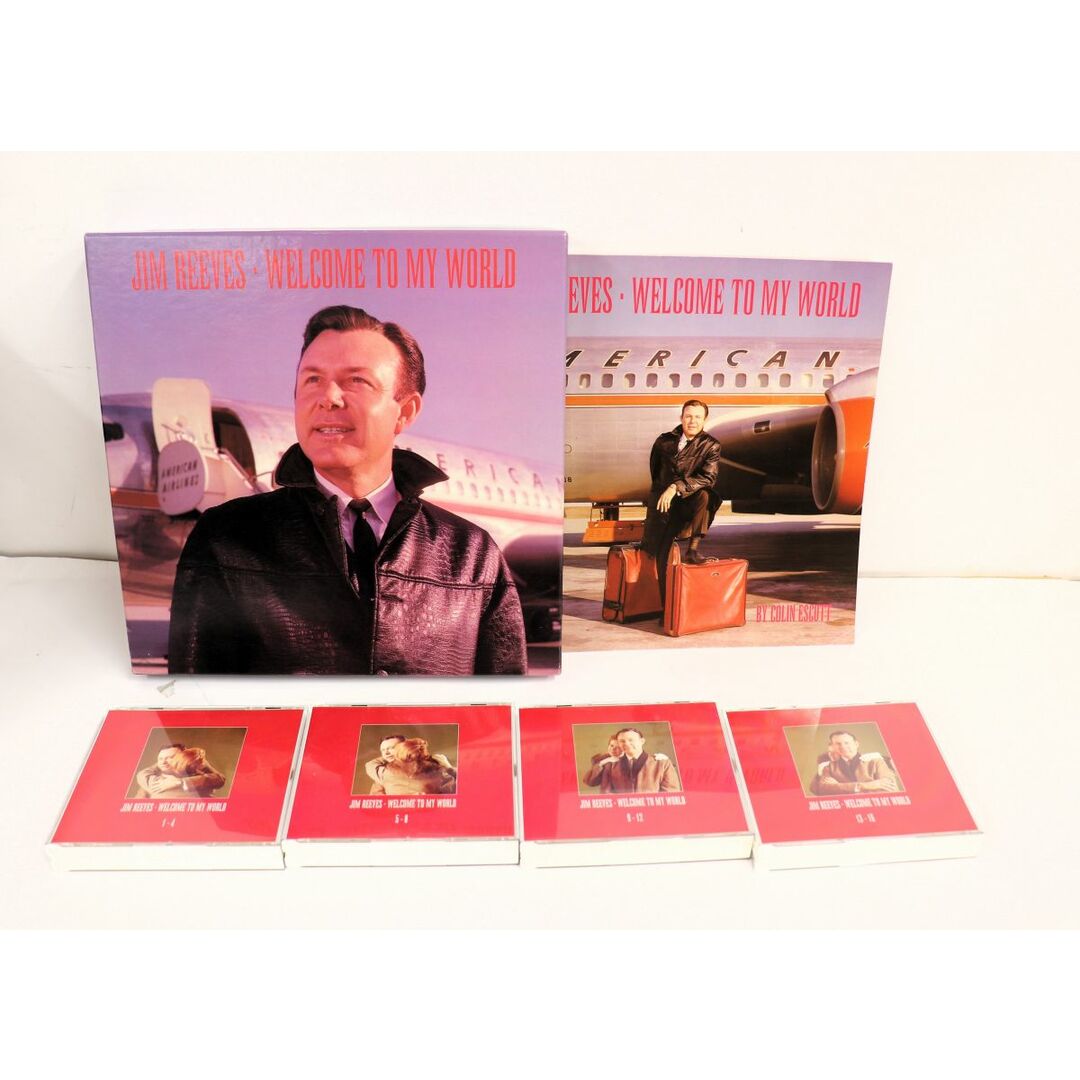 独16discs CD Jim Reeves Welcome To My World BCD15656PI BEAR FAMILY /02080 エンタメ/ホビーのCD(ワールドミュージック)の商品写真