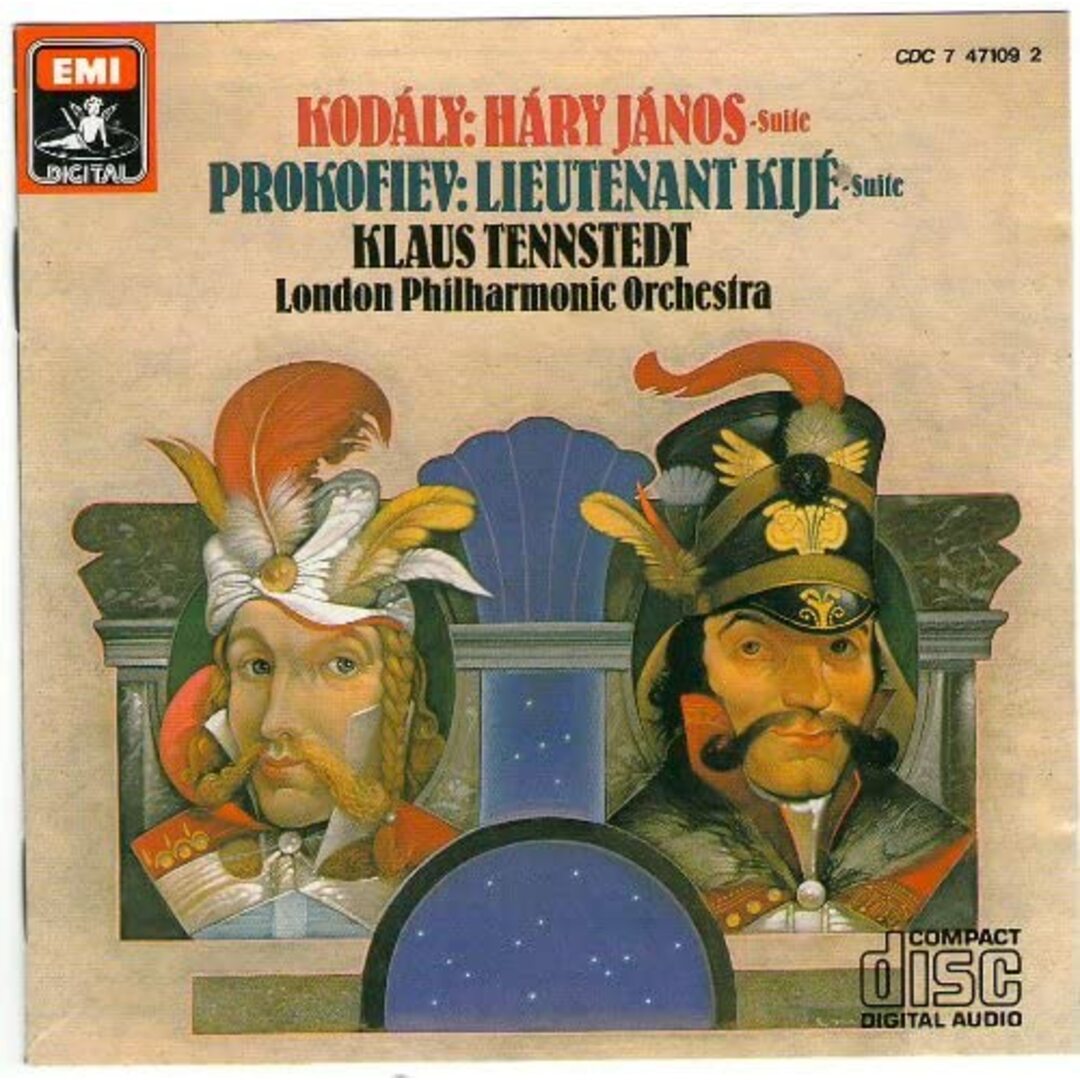 米CD Kodaly, Prokofiev, Tennstedt; Lpo Hary Janos CDC7471092,CDC7471092 EMI Digital /00110 エンタメ/ホビーのCD(クラシック)の商品写真