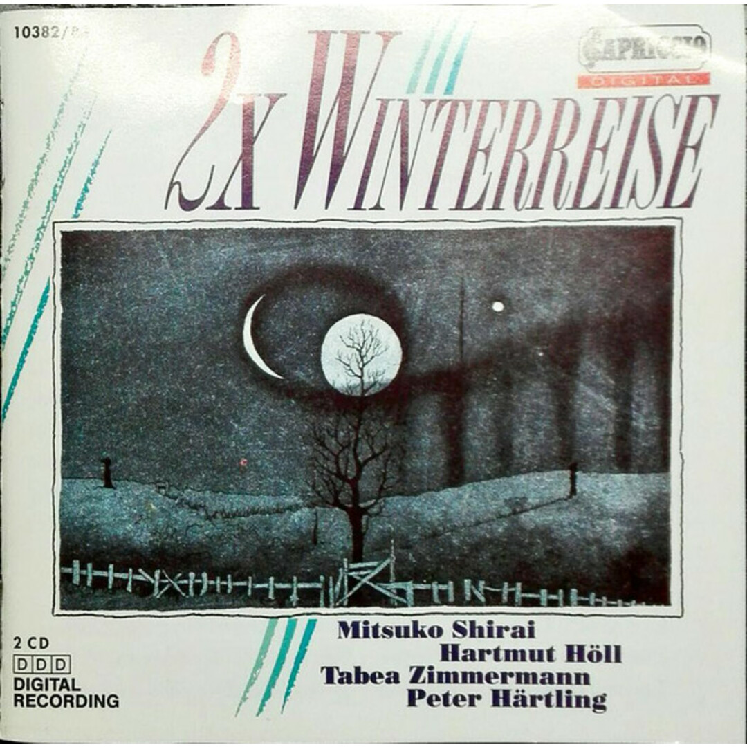 独2discs CD Various 2 X WINTERREISE 1038283 Capriccio (2) /00220 エンタメ/ホビーのCD(クラシック)の商品写真