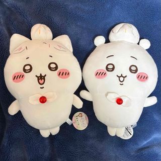 ちいかわ - ちいかわ カボチャBIGぬいぐるみ うさぎ モモンガ ちいかわ - ちいかわ カボチャBIGぬいぐるみ うさぎ モモンガ