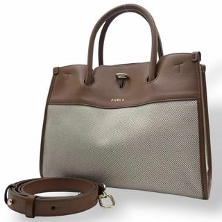 FURLA - フルラ エマ ショルダーバッグ 斜め掛け ハンド2way FURLA - フルラ エマ ショルダーバッグ 斜め掛け ハンド2way