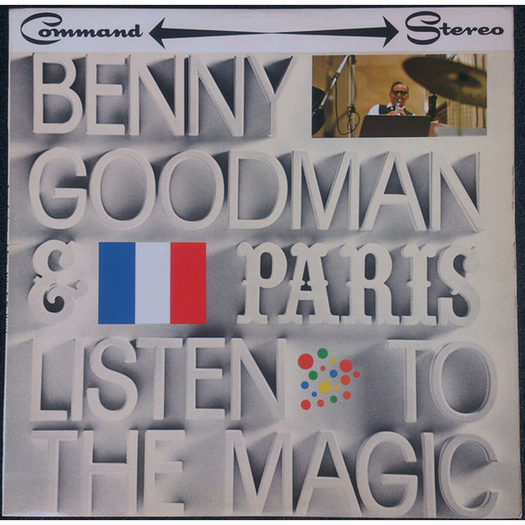英LP Benny Goodman And His Orchestra Benny Goodman.. & Paris - Listen To The Magic SCMD501 Command /00260 エンタメ/ホビーのエンタメ その他(その他)の商品写真