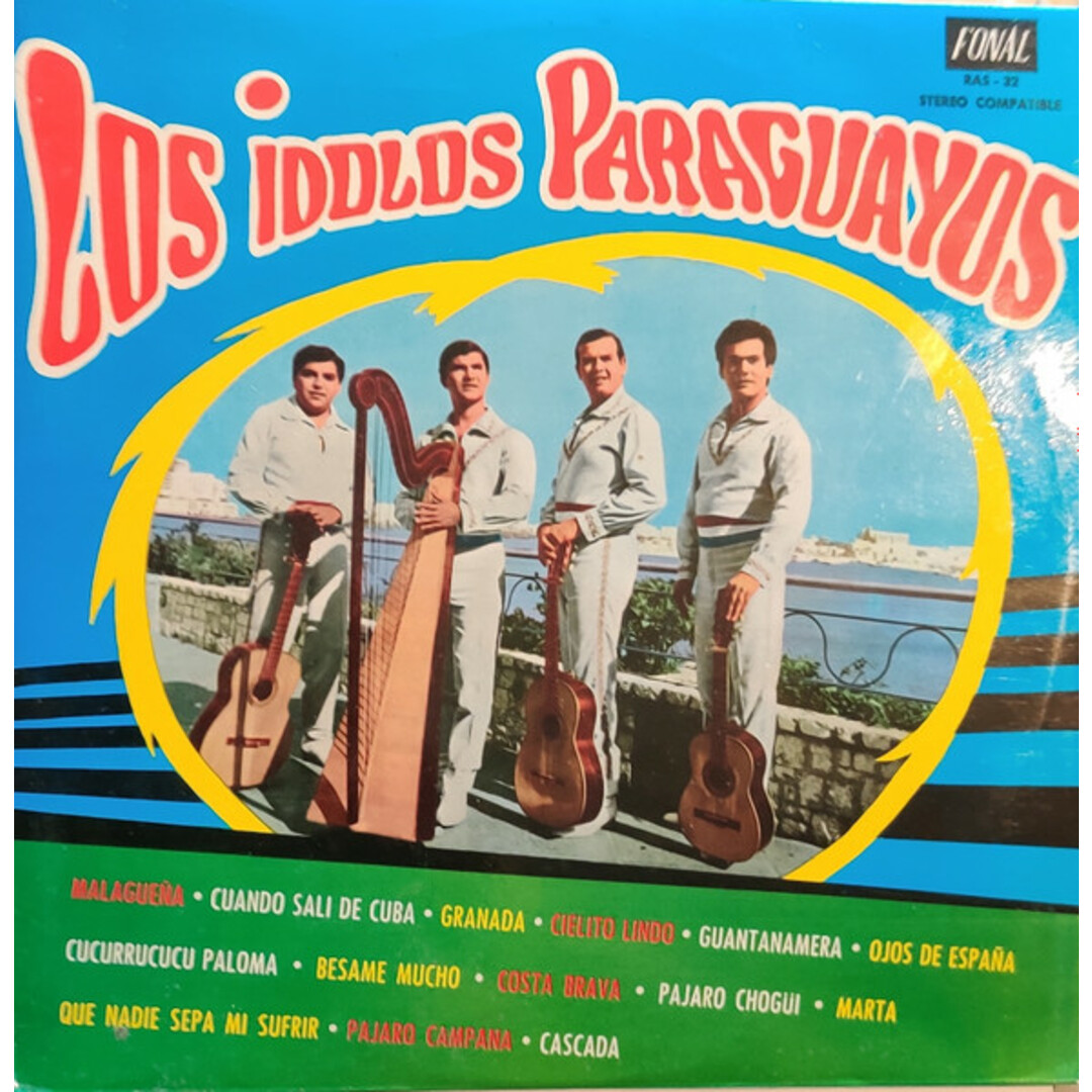 西LP Los Idolos Paraguayos Los Idolos Paraguayos RAS32 Fonal /00260 エンタメ/ホビーのエンタメ その他(その他)の商品写真