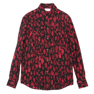 CELINE - セリーヌ シャツ ブラウス ロングスリーブ 総柄 CELINE - セリーヌ シャツ ブラウス ロングスリーブ 総柄