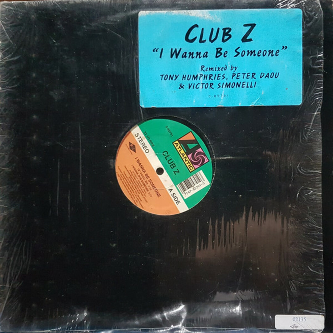 米12” Club Z I Wanna Be Someone 085791 Atlantic /00250 エンタメ/ホビーのエンタメ その他(その他)の商品写真