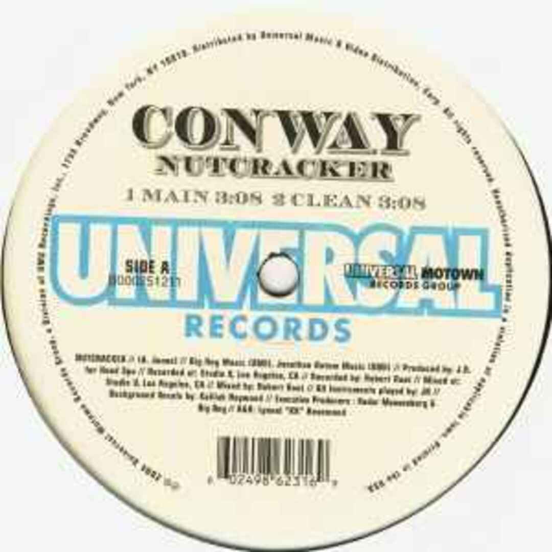 米12” Conway Nutcracker B000251211 Universal Records, Double O Entertainment, Universal Records, Double O Entertainment /00250 エンタメ/ホビーのエンタメ その他(その他)の商品写真