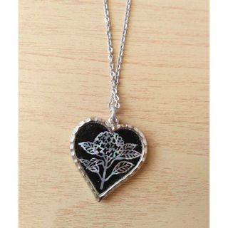 【新品】紫陽花のネックレス(ネックレス)