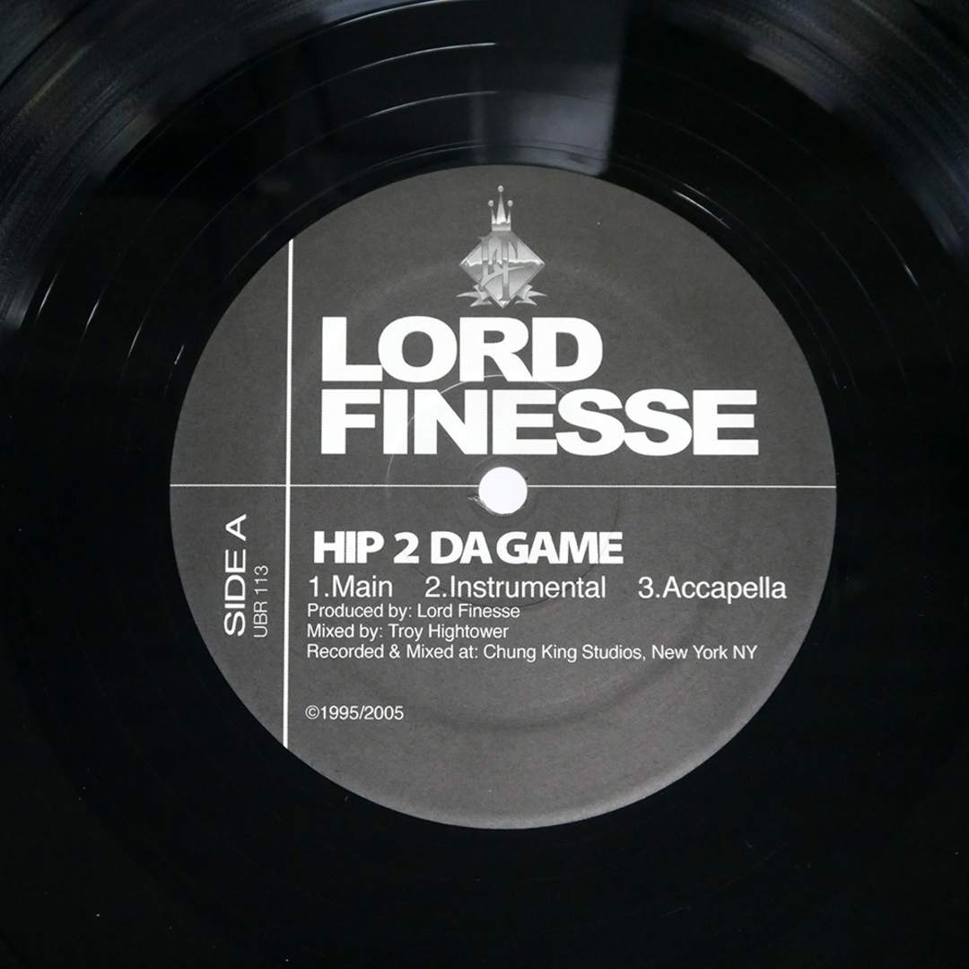 US盤 LORD FINESSE/HIP 2 DA GAME / BRAINSTORM/UNDERBOSS ENTERTAINMENT UBR113 12 エンタメ/ホビーのCD(ヒップホップ/ラップ)の商品写真