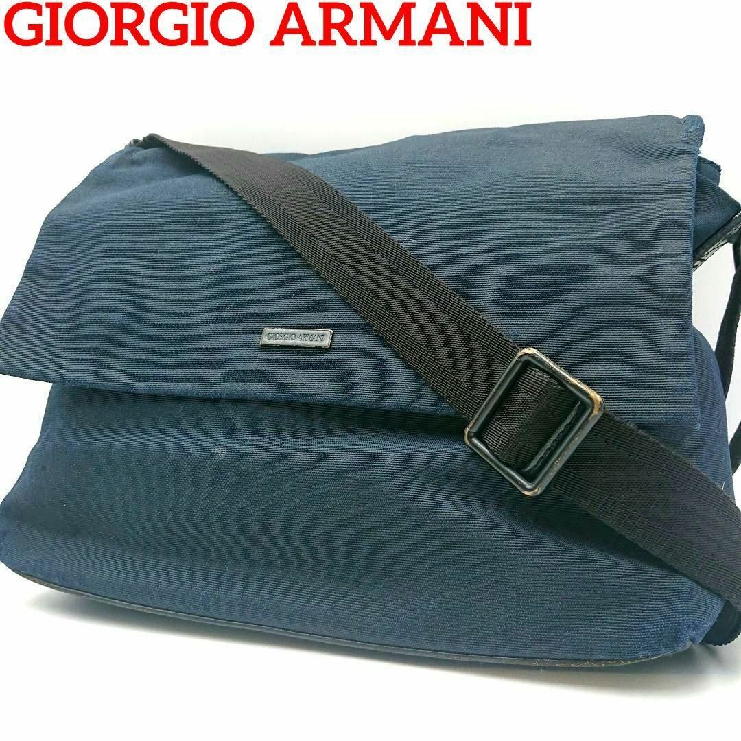 GIORGIO ARMANI - GIORGIO ARMANI メッセンジャーバッグ GIORGIO ARMANI - GIORGIO ARMANI メッセンジャーバッグ