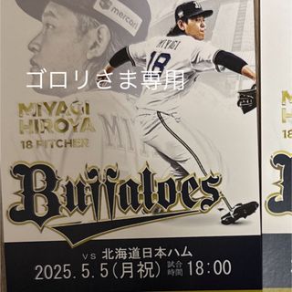 オリックス・バファローズ - 【レア】4/16 オリックスvsロッテ オリックス・バファローズ - 【レア】4/16 オリックスvsロッテ