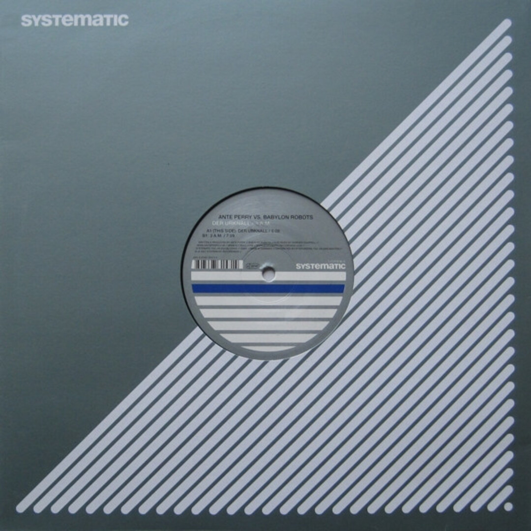 独12” Ante Perry, Babylon Robots Der Urknall / 3 A.M. SYST00366 Systematic (3) /00250 エンタメ/ホビーのエンタメ その他(その他)の商品写真