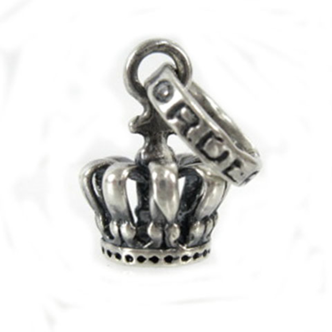 ロイヤルオーダー TINY CROWN ペンダントトップ 王冠 シルバー