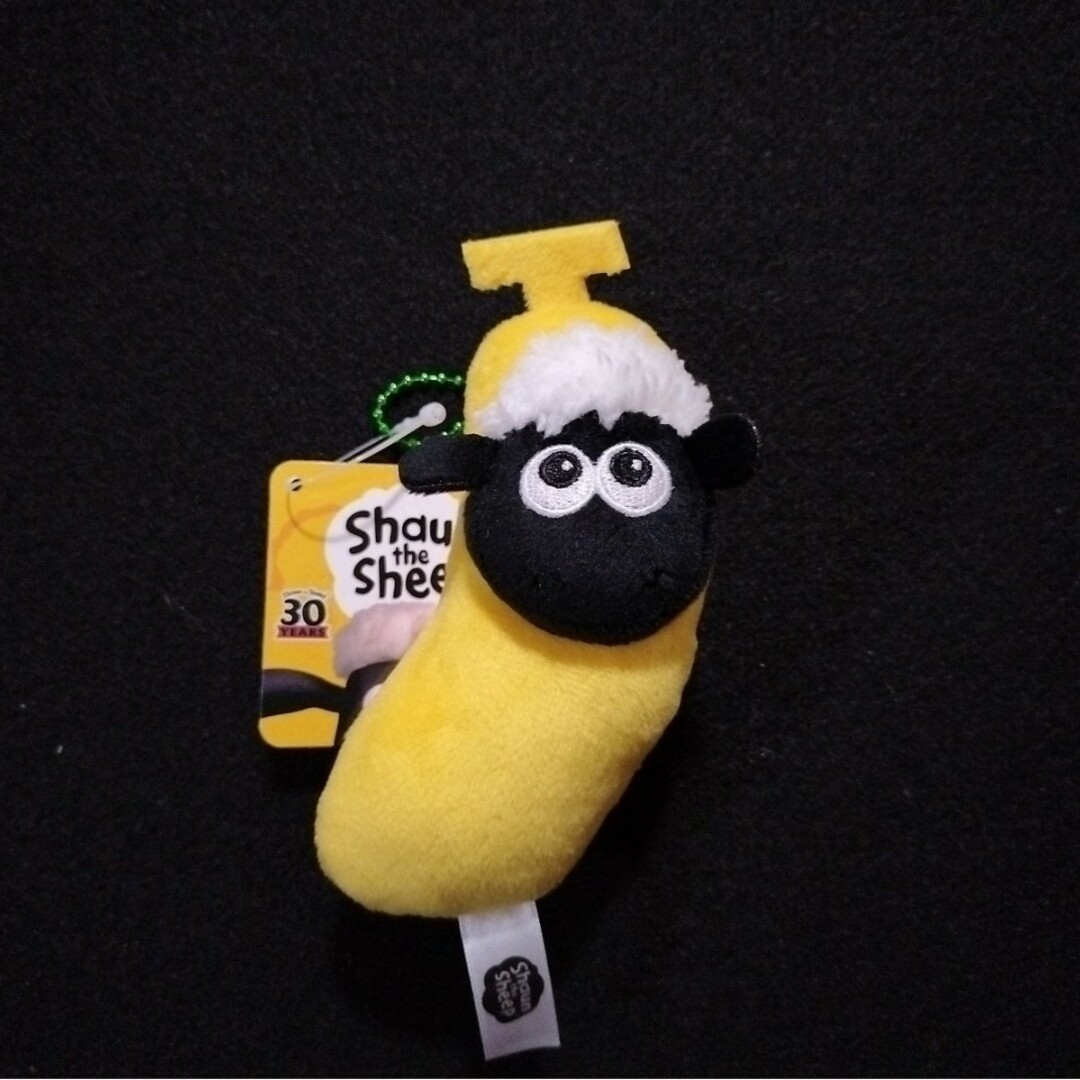 ひつじのショーン ベビーショーン フルーツマスコット バナナ ① エンタメ/ホビーのおもちゃ/ぬいぐるみ(キャラクターグッズ)の商品写真
