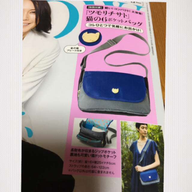 TSUMORI CHISATO(ツモリチサト)のGLOW ５月号 最新付録バッグ❣️ レディースのバッグ(ショルダーバッグ)の商品写真