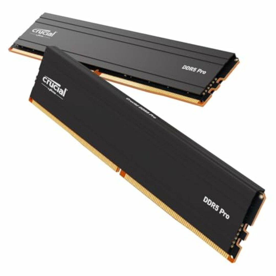 Crucial(クルーシャル) PRO (マイクロン製) デスクトップ用メモリ 16GBX2枚 DDR5-5600制限付無期限保証 CP2K16G56C46U5【国内正規代理店品】 スマホ/家電/カメラのPC/タブレット(その他)の商品写真
