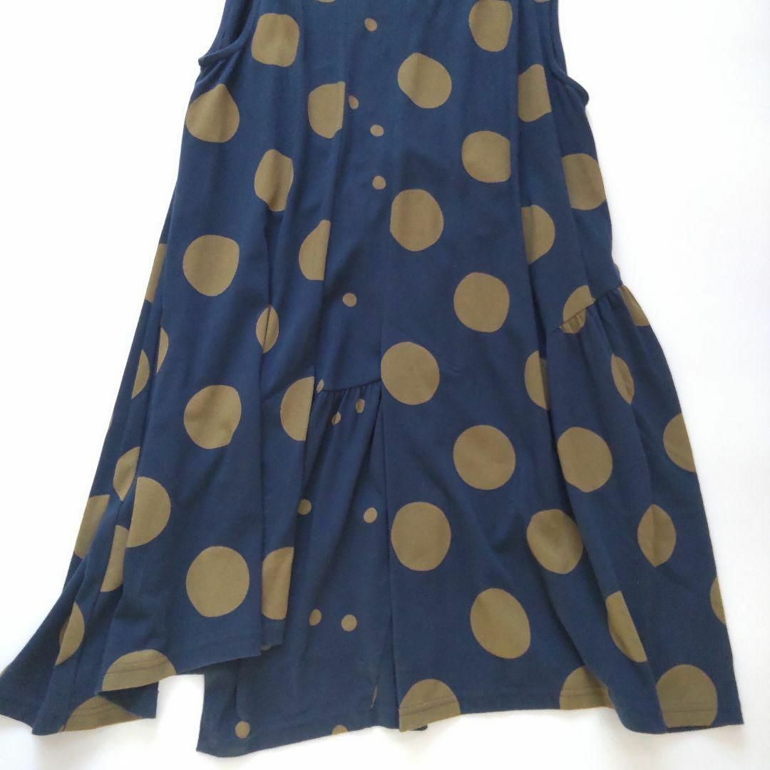 Sensounico - 美品 慈雨 ジウ ノースリーブ ドット Sensounico - 美品 慈雨 ジウ ノースリーブ ドット