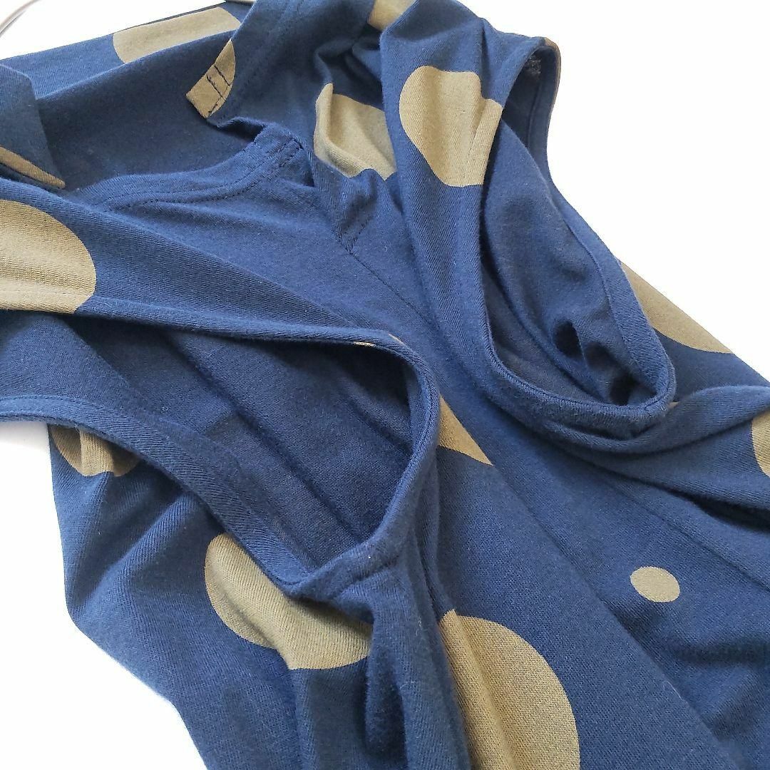 Sensounico - 美品 慈雨 ジウ ノースリーブ ドット Sensounico - 美品 慈雨 ジウ ノースリーブ ドット