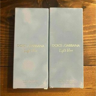 ドルチェアンドガッバーナ(DOLCE&GABBANA)のドルチェ＆ガッバーナ ライトブルー EDT SP 100m 2個(その他)