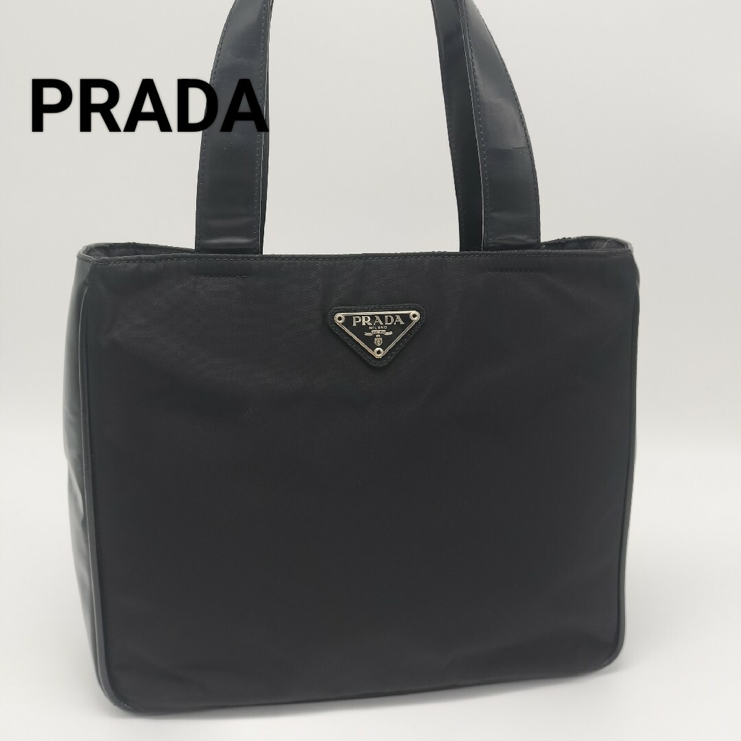 PRADA - 極美品✨プラダ トートバッグ ブラック 黒の通販 by PRADA - 極美品✨プラダ トートバッグ ブラック 黒の通販 by