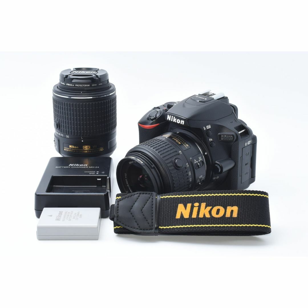 Nikon - ☆美品☆ Nikon D5600 ダブルレンズセットの通販 by Nikon - ☆美品☆ Nikon D5600 ダブルレンズセットの通販 by