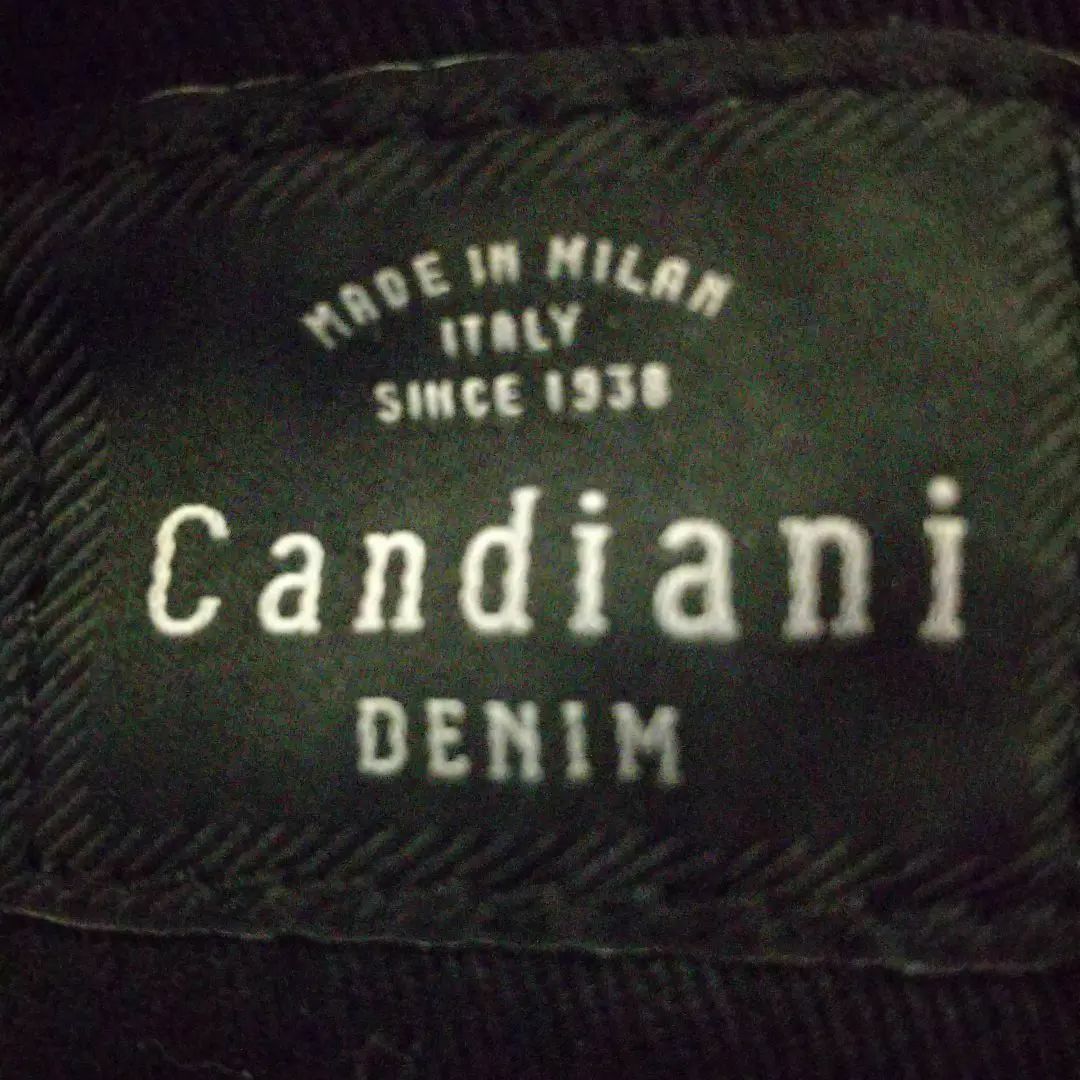 HUGO BOSS(ヒューゴボス)の新品未使用　BOSS　伊製Candiani　Denim ストレッチ　ジーンズ　黒 メンズのパンツ(デニム/ジーンズ)の商品写真