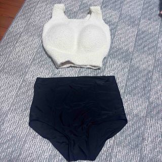 モコモコ素材　水着　新品未使用　M(水着)
