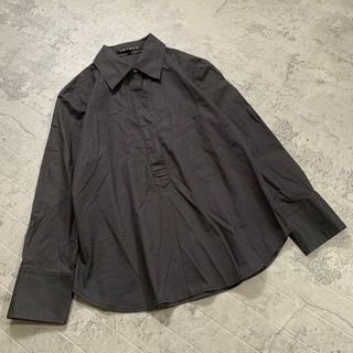 Theory - 【theory】セオリー (0) コットン 無地 シャツ 黒