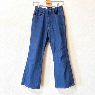 値下げ☆新品未使用☆ゴーシュ コットンリネンデニム ワイド 値下げ☆新品未使用☆ゴーシュ コットンリネンデニム ワイド