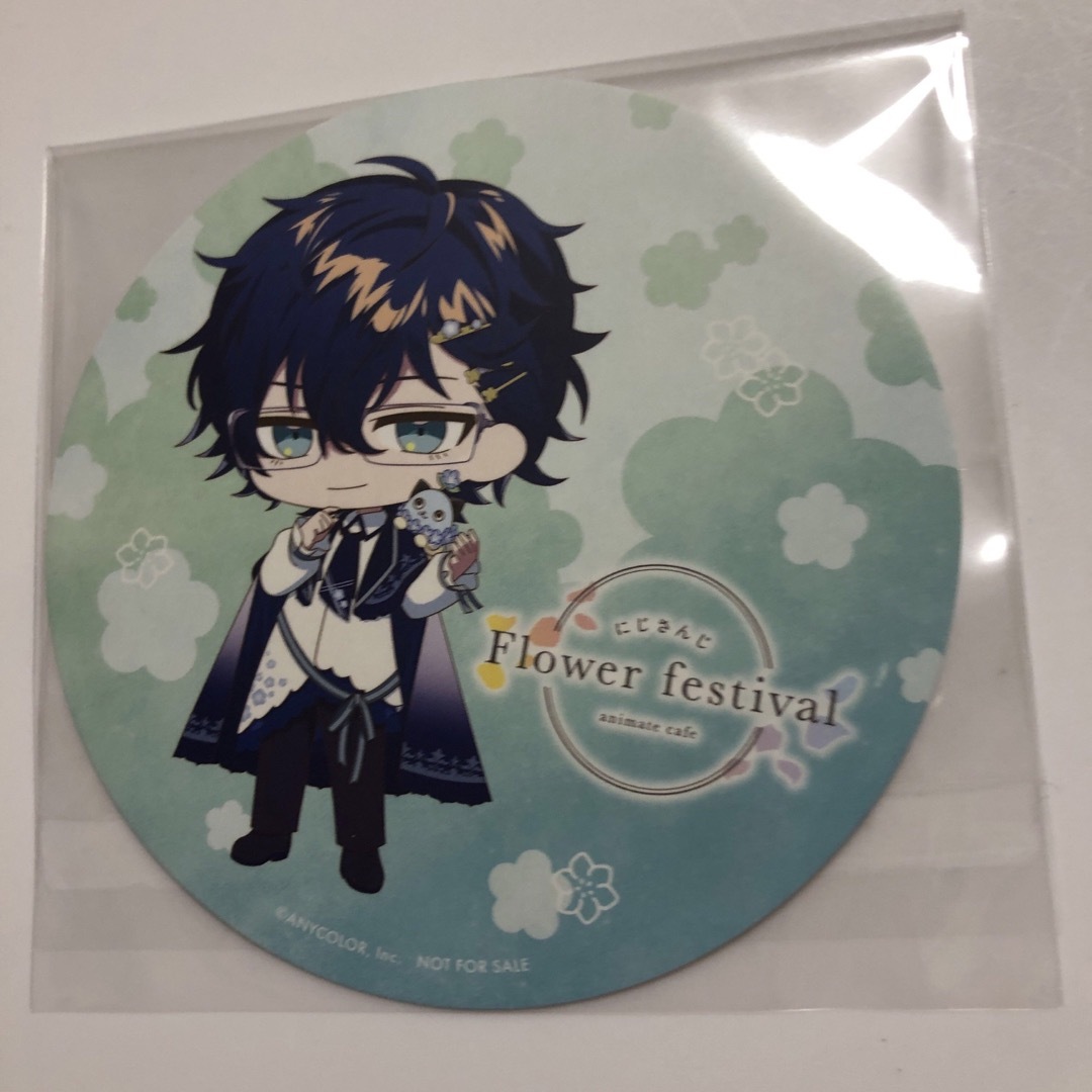 «新品未使用»にじさんじ アニメイトカフェ コースター レオス・ヴィンセント エンタメ/ホビーのタレントグッズ(その他)の商品写真