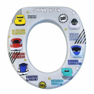 【人気商品】永和 ソフト補助便座 新幹線 ベビー トイレトレーニング おまる・補(補助便座)