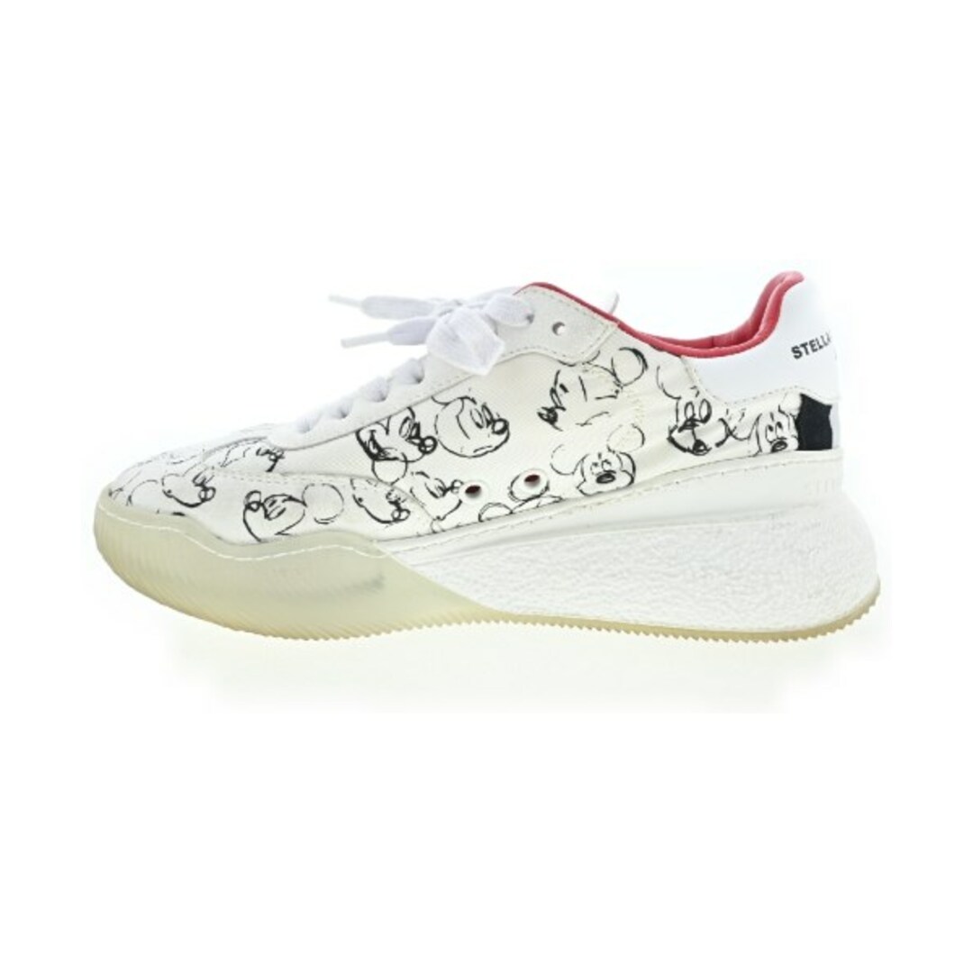 Stella McCartney - STELLA McCARTNEY スニーカー 23cm 白x黒(総 Stella McCartney - STELLA McCARTNEY スニーカー 23cm 白x黒(総