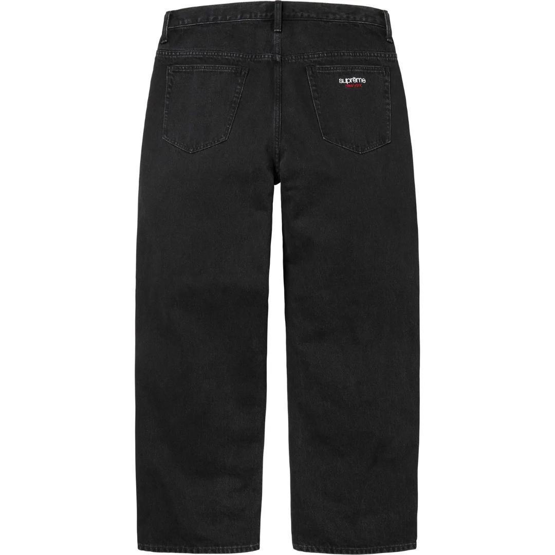 Supreme - Supreme Baggy Jean Black 30 25ssの通販 by May's Supreme - Supreme Baggy Jean Black 30 25ssの通販 by May's