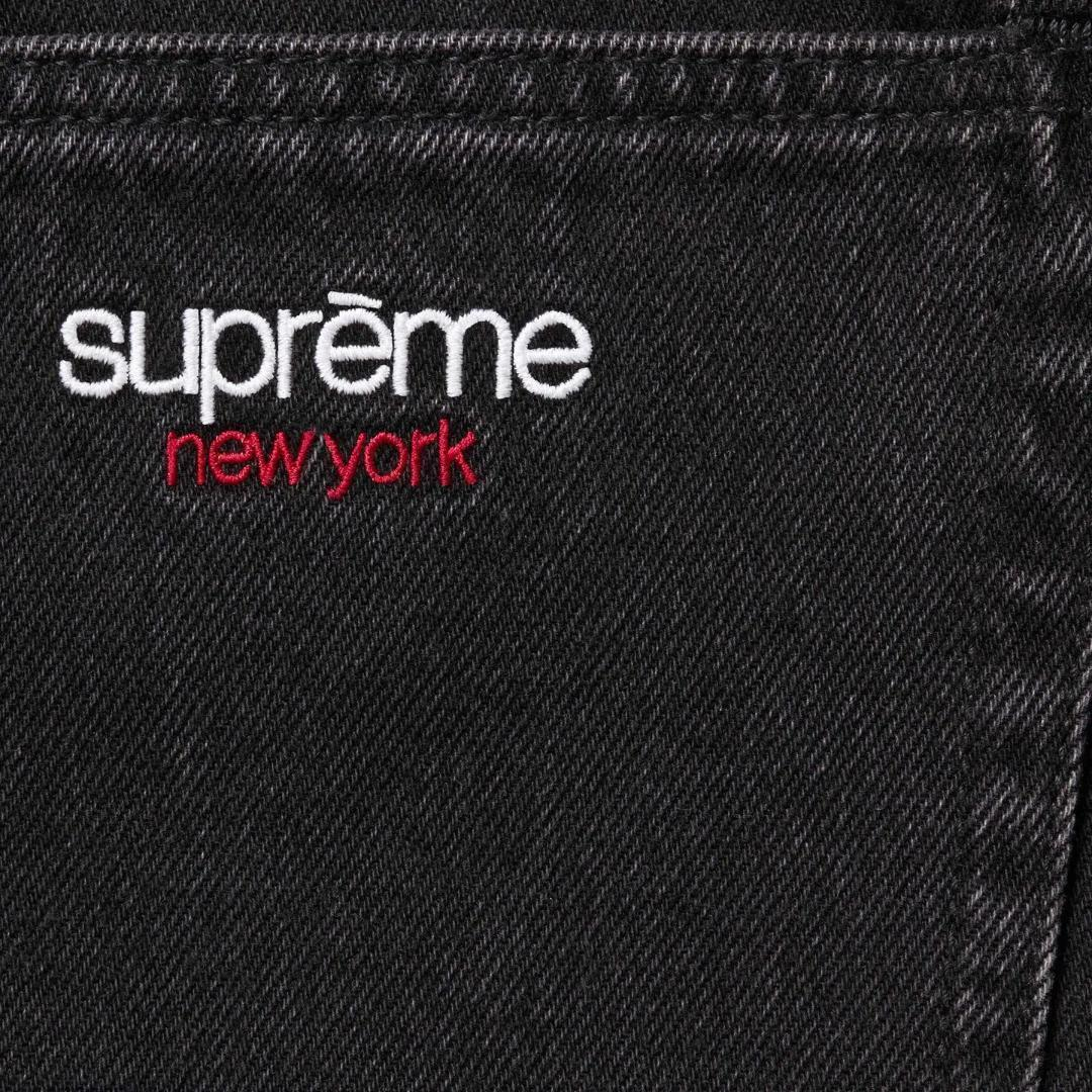 Supreme - Supreme Baggy Jean Black 30 25ssの通販 by May's Supreme - Supreme Baggy Jean Black 30 25ssの通販 by May's