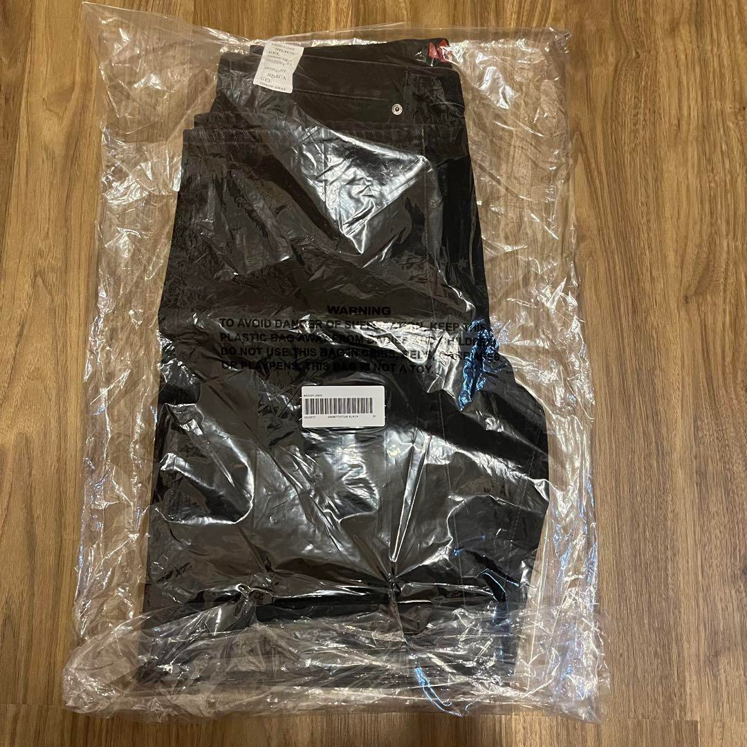 Supreme - Supreme Baggy Jean Black 30 25ssの通販 by May's Supreme - Supreme Baggy Jean Black 30 25ssの通販 by May's