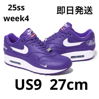 シュプリーム(Supreme)のSupreme Nike Air Max 1 紫 27cm(スニーカー)