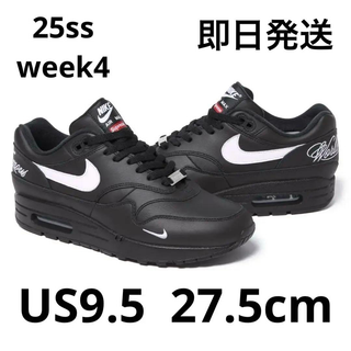 シュプリーム(Supreme)のSupreme Nike Air Max 1 黒 27.5cm(スニーカー)