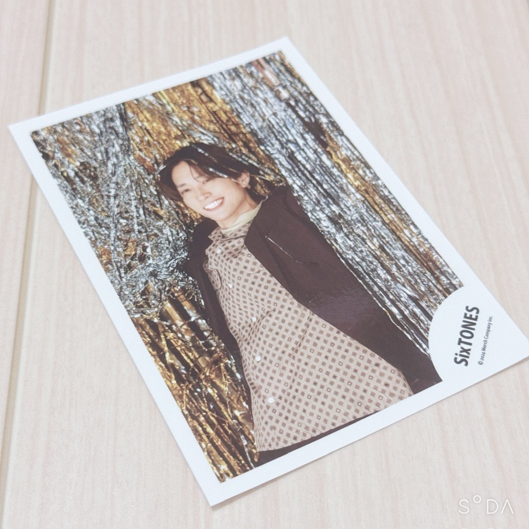 191. SixTONES 田中樹 公式写真 エンタメ/ホビーのタレントグッズ(アイドルグッズ)の商品写真