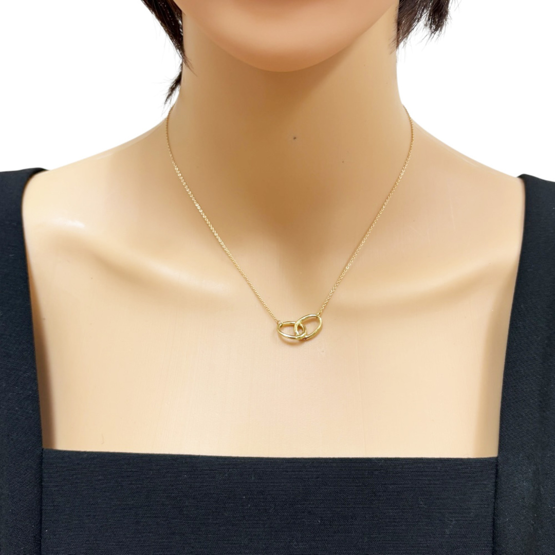 Tiffany & Co. - ティファニー ダブルループ ネックレス 18金 Tiffany & Co. - ティファニー ダブルループ ネックレス 18金