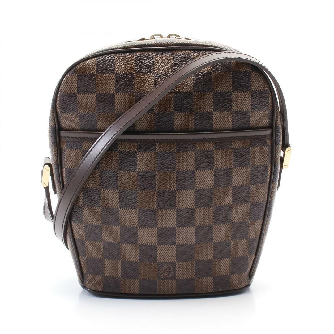 LOUIS VUITTON - ルイ・ヴィトン LOUIS VUITTON イパネマPM ショルダーバッグ バッグ PVCコーティングキャンバス レザー ダミエ エベヌ レディース ブラウン系 N51294 【中古】