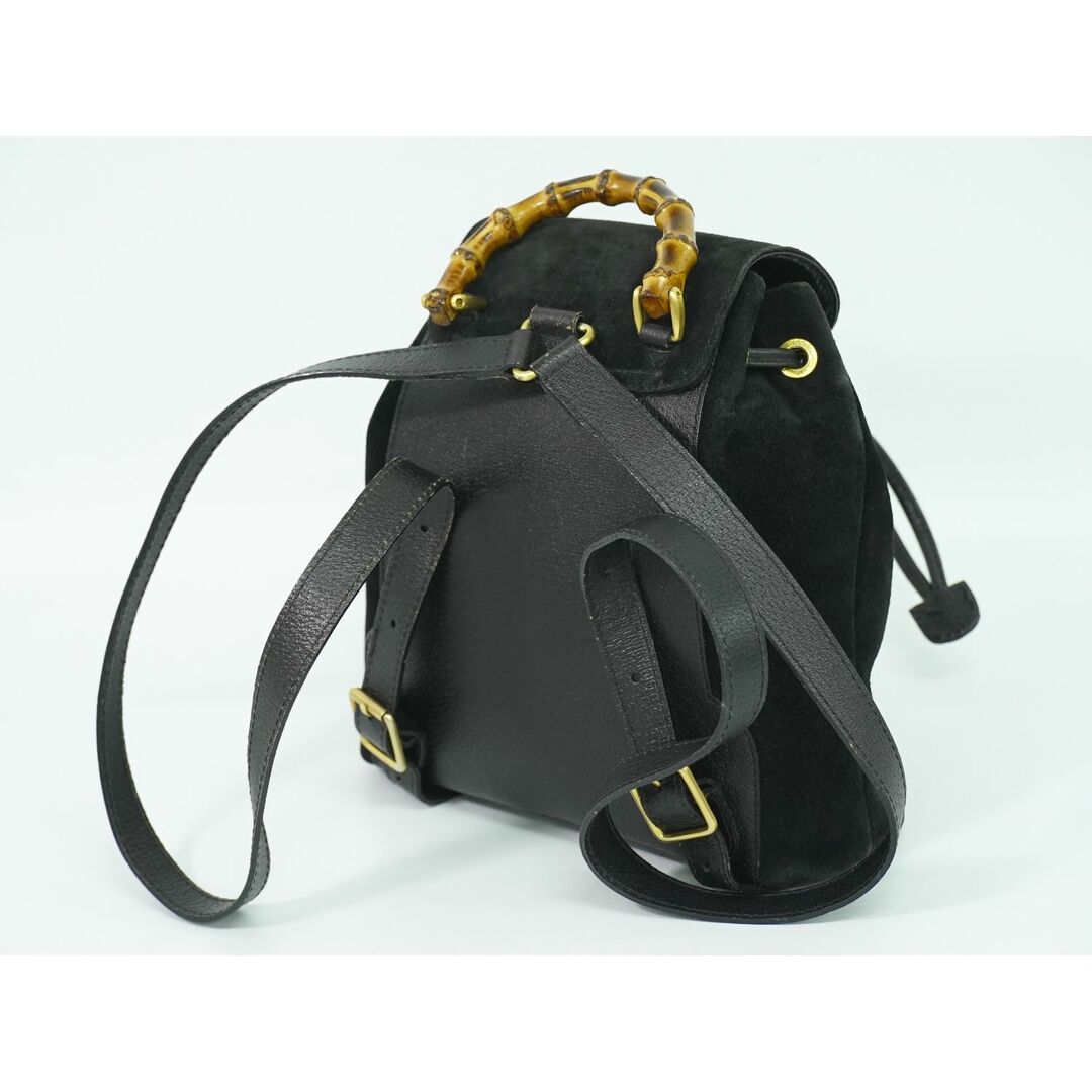 GUCCI - 本物 グッチ GUCCI バンブー ミニ リュックサック GUCCI - 本物 グッチ GUCCI バンブー ミニ リュックサック