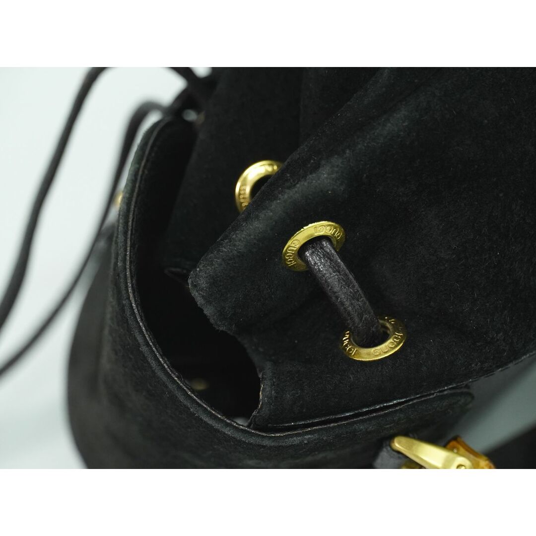 GUCCI - 本物 グッチ GUCCI バンブー ミニ リュックサック GUCCI - 本物 グッチ GUCCI バンブー ミニ リュックサック