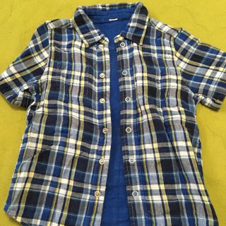 ギャップキッズ(GAP Kids)のギャップ❤️半袖シャツ、キッズ110(ブラウス)