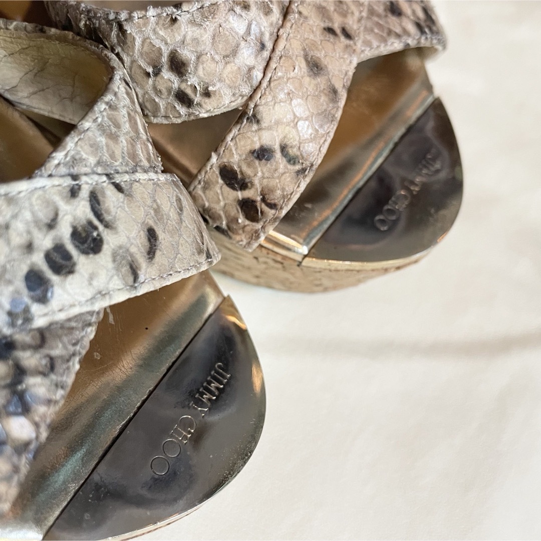 JIMMY CHOO - サイズ23.5〜24cm ジミーチュウ ウェッジソール JIMMY CHOO - サイズ23.5〜24cm ジミーチュウ ウェッジソール
