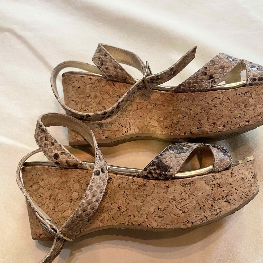 JIMMY CHOO - サイズ23.5〜24cm ジミーチュウ ウェッジソール JIMMY CHOO - サイズ23.5〜24cm ジミーチュウ ウェッジソール