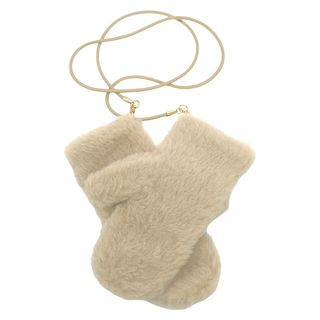マックスマーラ(Max Mara)のマックスマーラ MAX MARA テディベア 手袋 衣料品 ウール アルパカ レディース ベージュ系 【中古】(手袋)