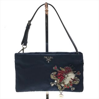 PRADA - プラダ PRADA かごバッグ 1BE040 トライアングルロゴ PRADA - プラダ PRADA かごバッグ 1BE040 トライアングルロゴ