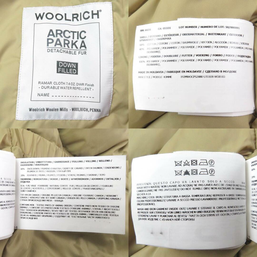 WOOLRICH - 美品□WOOLRICH ウールリッチ WOCPS2880 ARCTIC WOOLRICH - 美品□WOOLRICH ウールリッチ WOCPS2880 ARCTIC